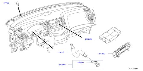 Nissan Frontier Amplifier Control, Air Conditioner. HVAC, UNIT - 27760 ...