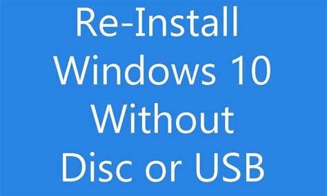 How to Install Windows 10 without USB 的图像结果