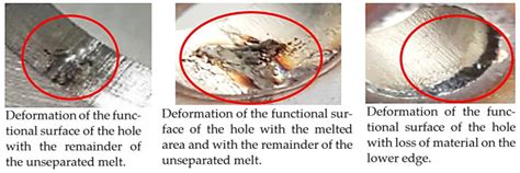 Identification of the Production of Small Holes and Threads Using ...
