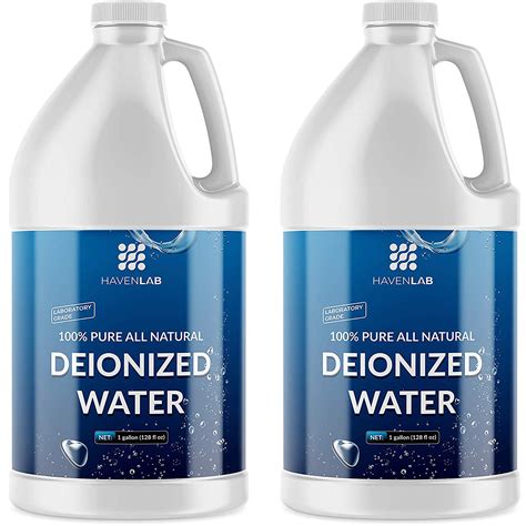 Buy Haven Lab Deionized Water - Distilled Hydrogen Solution ...