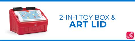 Buy Step2 2-in-1 Toy Box and Art Lid Online at Low Prices in India ...