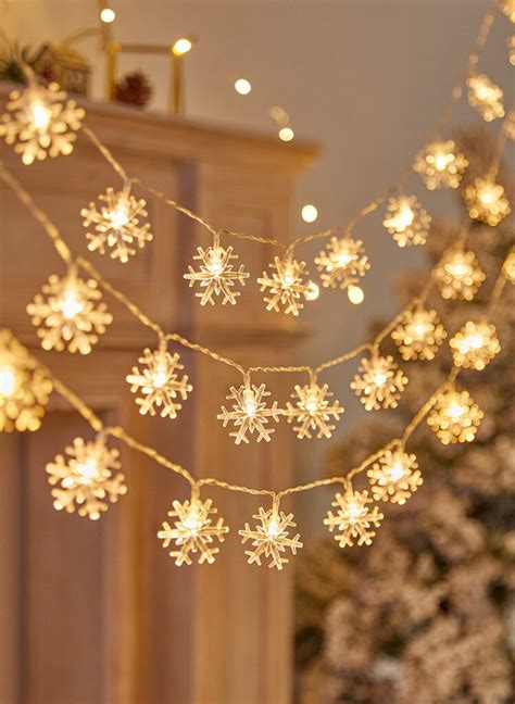 Image result for Musical Snowflake String Lights