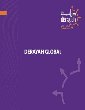 Derayah Global - Fill Online, Printable, Fillable, Blank | pdfFiller