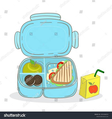 School Lunch Box Clip Art