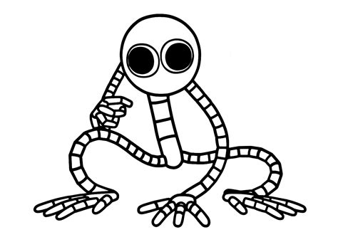 rainbow friends coloring pages printable - rainbow friends coloring ...