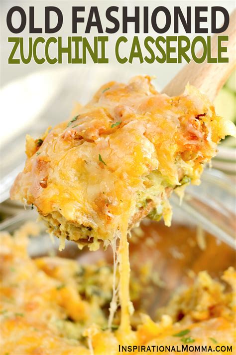 Old Fashioned Zucchini Casserole - Inspirational Momma