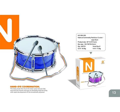 Shop Comdaq Jazz Mini Drum Set for Kids age 3Y+ | Hamleys India