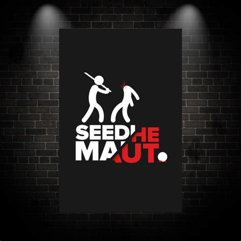Seedhe Maut Logo Poster – Perfect Parcel