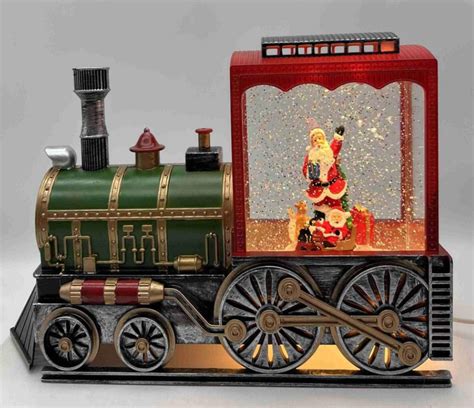 Small Christmas train with Santa and moving gifts – GIFT PALACE - THE ...