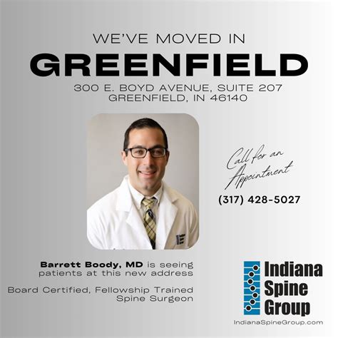 Indiana Spine Group on LinkedIn: Making more moves...we have a new ...