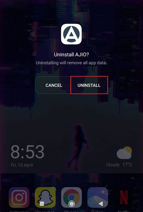 Image result for How to Uninstall App