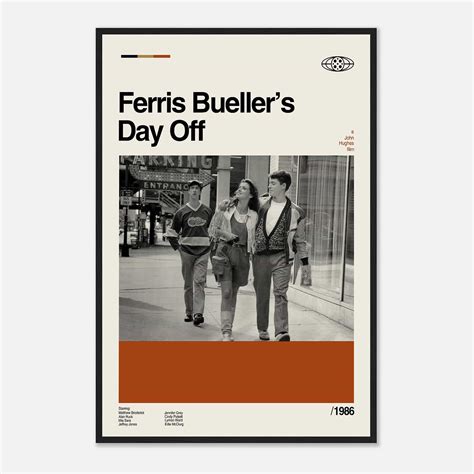 Ferris Bueller's Day Off Movie Poster, Ferris Bueller's Day Off Poster ...