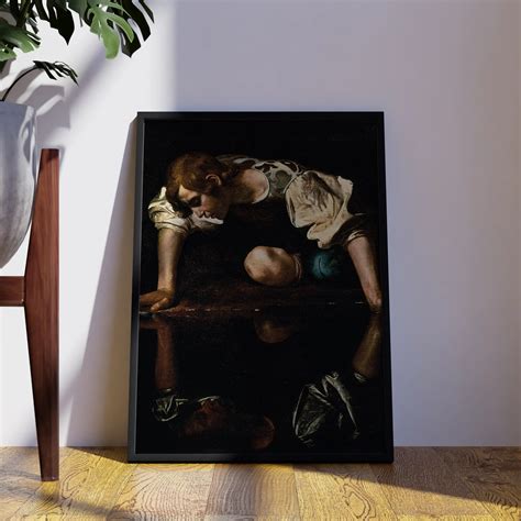 Caravaggio - Narcissus Poster