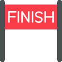 Finish line Icons & Symbols