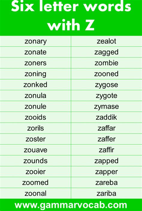 Aesthetic Words Starting With Z at Alexander Kitchen blog