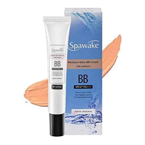 Spawake Moisture Glow BB Cream 01 Light Beige, SPF27/PA+++, All Skin ...