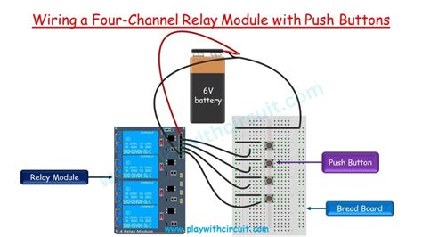 4 Channel Relay Module Interfacing with Ardino 的图像结果