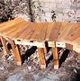 Image result for Wooden Outdoor Bench