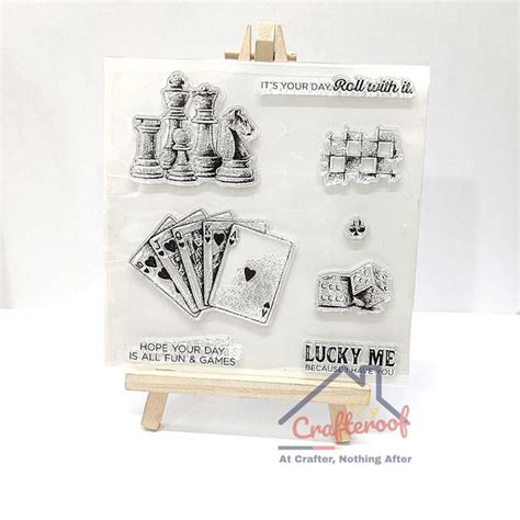 Game Play - Clear Stamp – Crafteroof