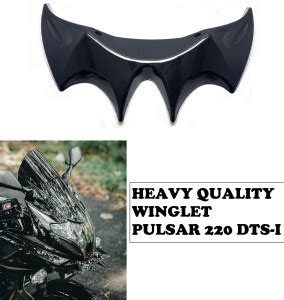 SRPHERE 100% NEW WINGLET PULSAR-220-BLACK Bike Fairing Kit Price in ...