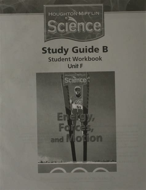 Science, Module Study Guide Booklet Level 6 Unit F: Houghton Mifflin ...