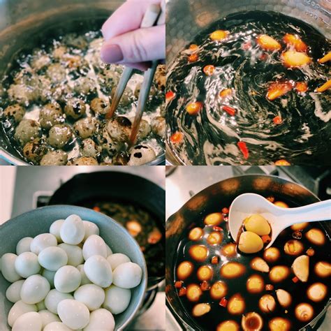 Korean Braised Quail Eggs - Mechurial Jorim - Tiffy Cooks