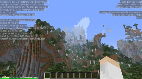 Image result for OptiFine Extras FPS