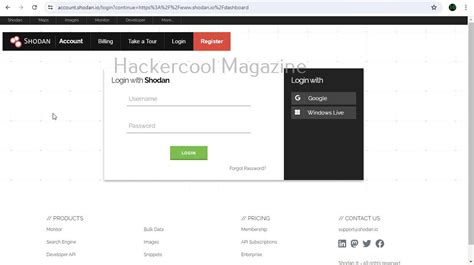 Using Windows Python to Run Shodan 的图像结果