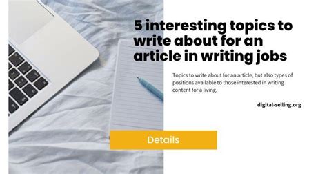 Image result for Topics to Write About