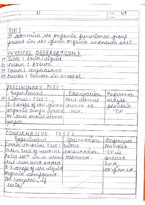 Organic Functional Group Identification Experiments - Huiii - Studocu