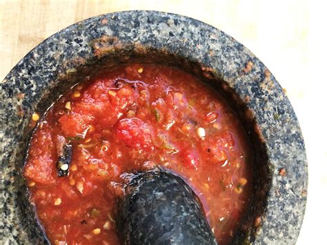 Salsa de Molcajete — Adventure Kitchen