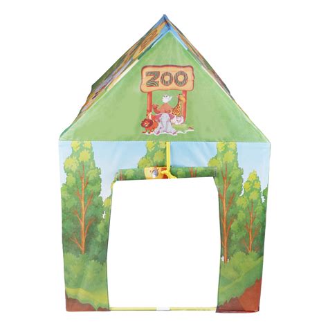 Planet of Toys present Zoo and Jungle Theme Play Tent House for Kids ...