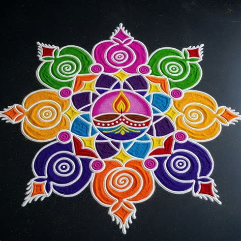 Beautiful Diwali Rangoli Designs | Easy and Traditional Patterns