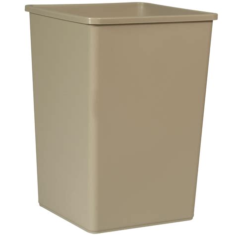 35-Gallon Rubbermaid Trash Can | Grey, Beige, White