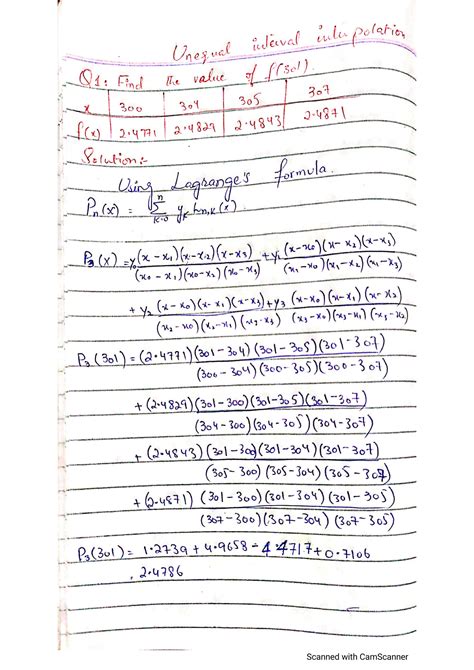 Image result for Lagrange Interpolation Examples