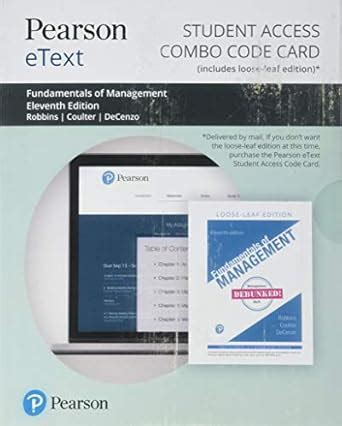 Buy Survey of Fundamentals of Management Pearson Etext Combo Access ...