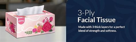 Kleenex® 3 ply Scented Facial Tissue Flat Box - Rose Aroma, 90 Pulls ...