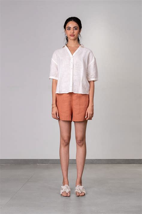 Sunshine Linen Shirt - Off-White