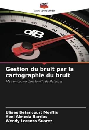 Buy Gestion du bruit par la cartographie du bruit Book Online at Low ...