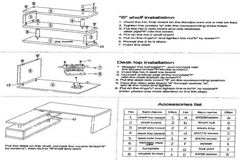 Computer Desk Parts 的图像结果