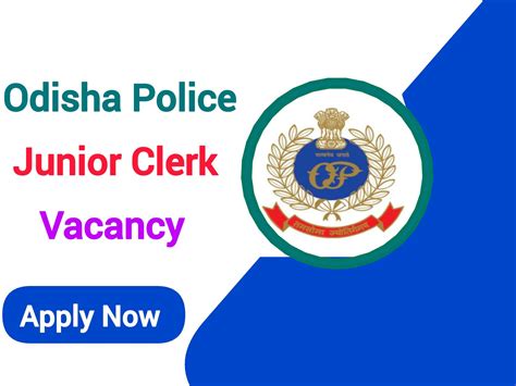 Odisha Police Junior Clerk Recruitment 2024, Official Notification Out ...