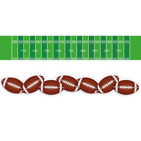 Football Field Half Printable
