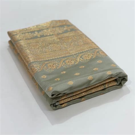 Katan Silk Saree In light Mahendi Shades SK08 – ZAIRA