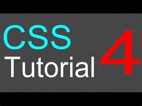 CSS Tutorial for Beginners - 04 - Add a line to header and border ...