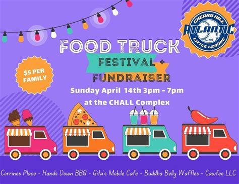 2nd Annual CHALL Food Truck Festival, Cherry Hill Atlantic Little ...
