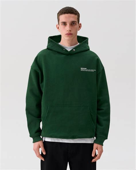 MEN'S HOODIE | Essential hoodie for men - Forest green hoodie – NEWKIND
