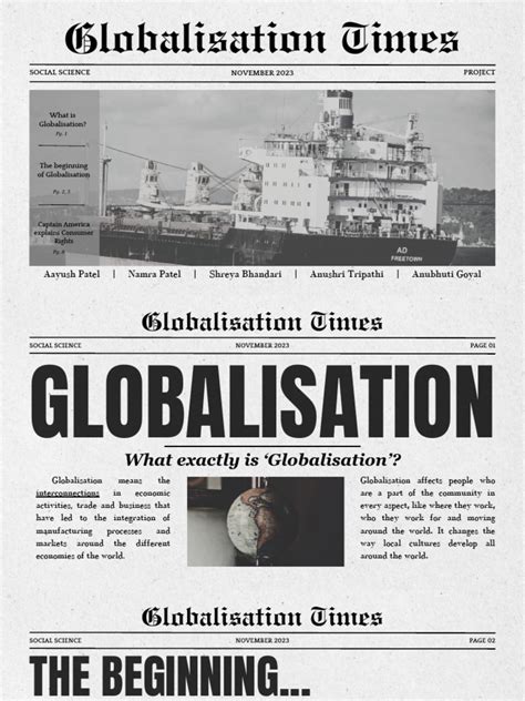 Image result for Globalisation Project Class 12