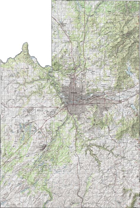 Elevation Of Spokane Washington
