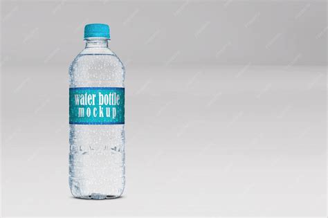 Premium PSD | Mineral water bottle mockup