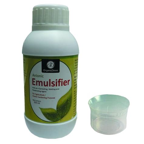 OrganicDews Emulsifier Wetting Agent Surfactant Spreader 250 ml For ...
